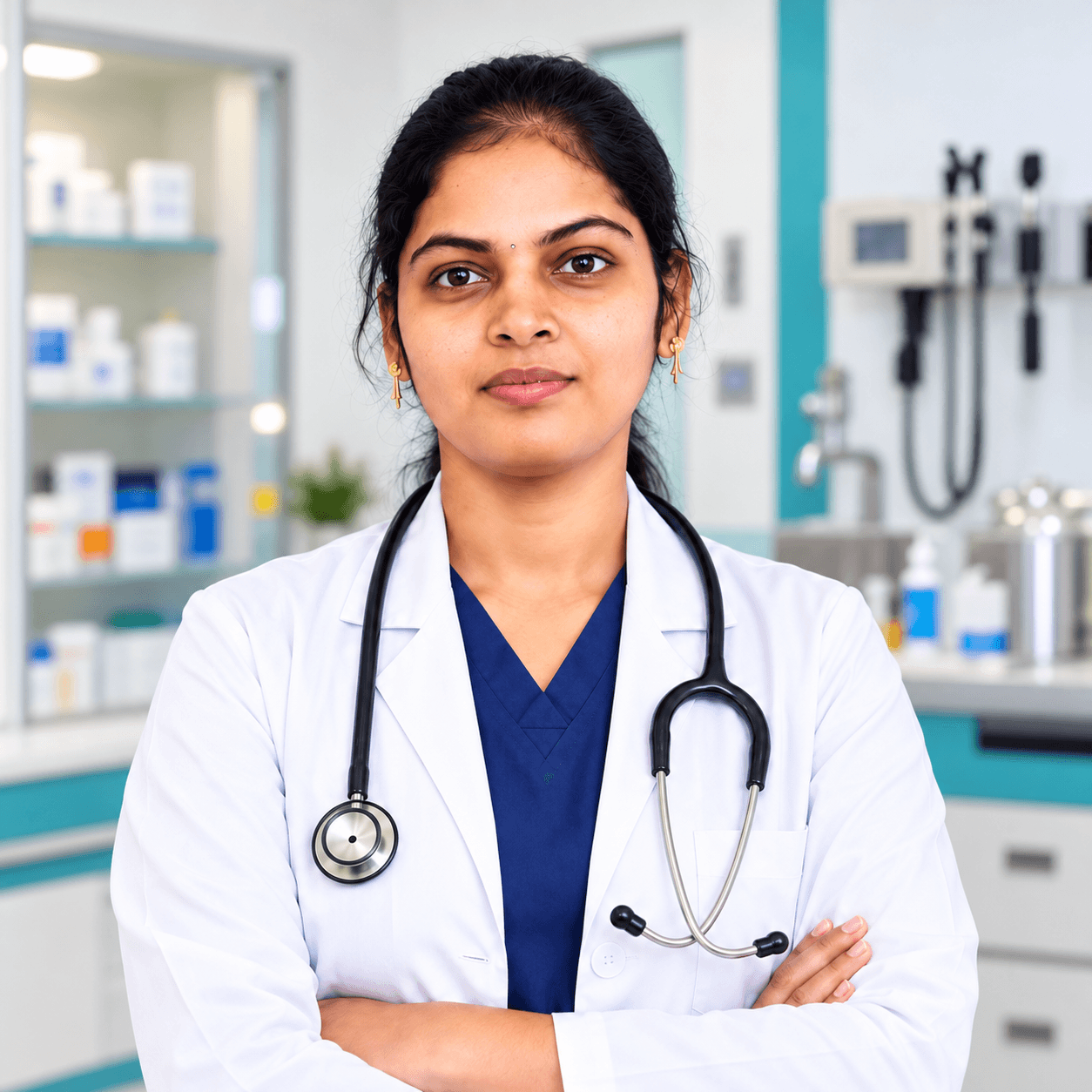 Dr. A. Vani, veterinary surgeon at Sanchu Animal Hospital